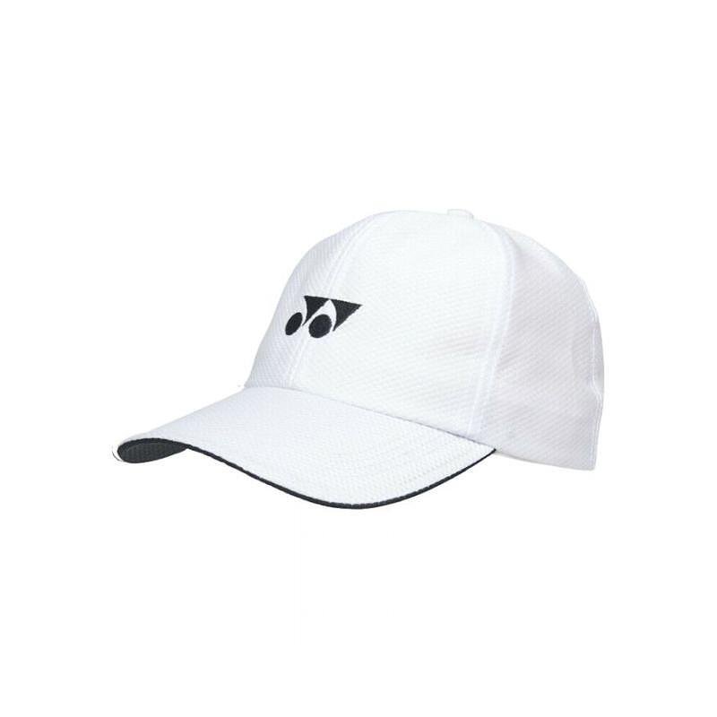 Yonex CAP 341 hat - white, black, red, white Yonex hat for tennis and padel, 100% polyester