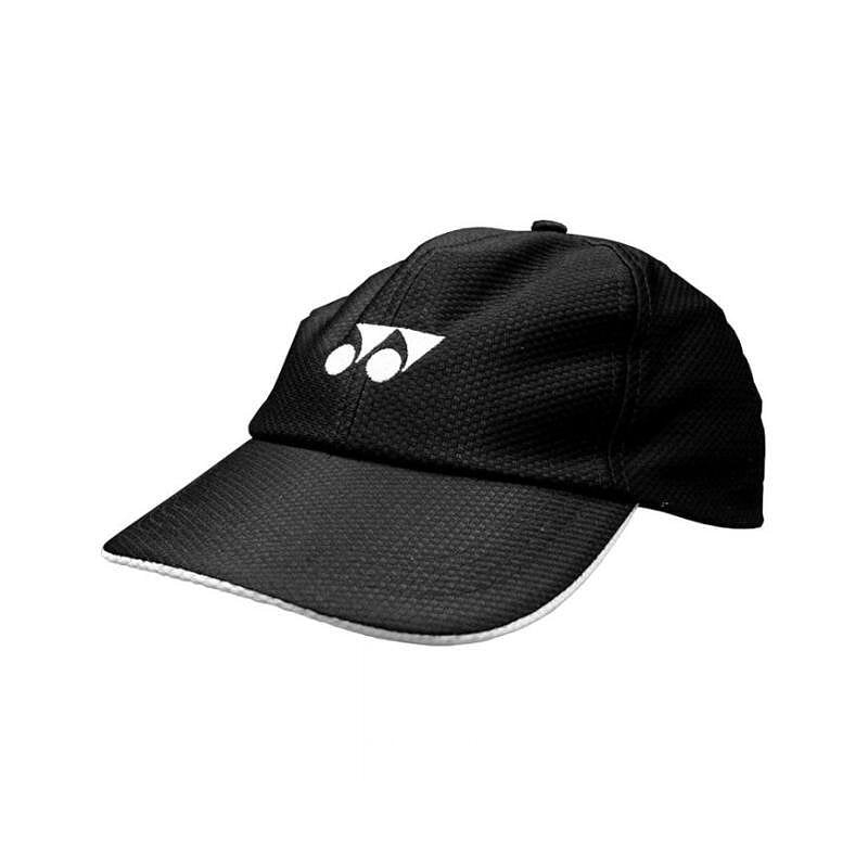 Yonex CAP 341 hat - white, black, red, black Yonex sports hat for tennis and padel, 100% polyester