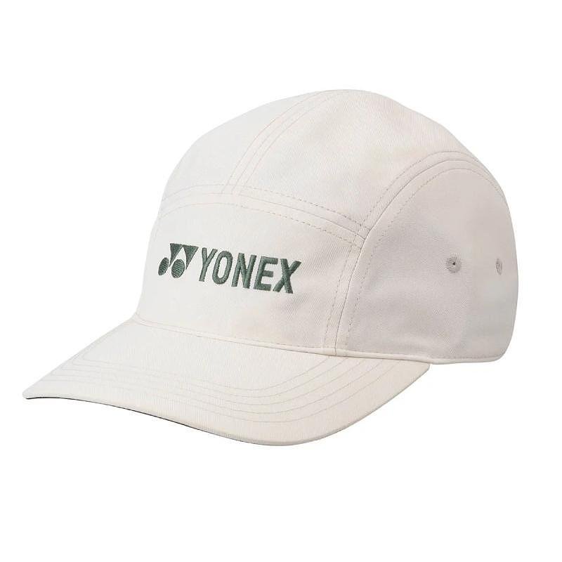 Yonex Cap 40096 Sand cap, a unisex sports cap in sand color with adjustable fit and comfort.