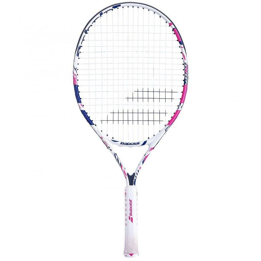 Rachetă de tenis BABOLAT BFLY 23 2023 pentru copii 7-9 ani, ușoară și potrivită pentru echipamentul de tenis