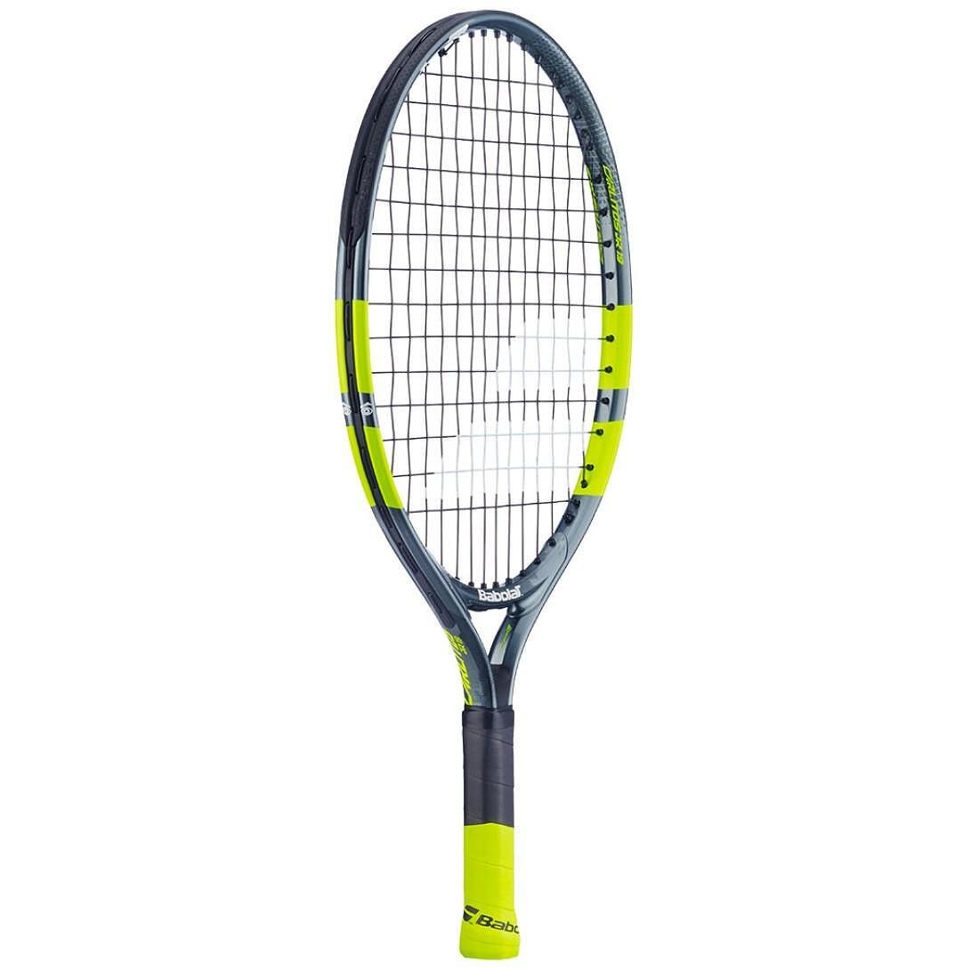 Тенис ракета Babolat Carlitos Junior 19 CV за деца 4-6 г., лека алуминиева ракета с обучение и динамичен дизайн