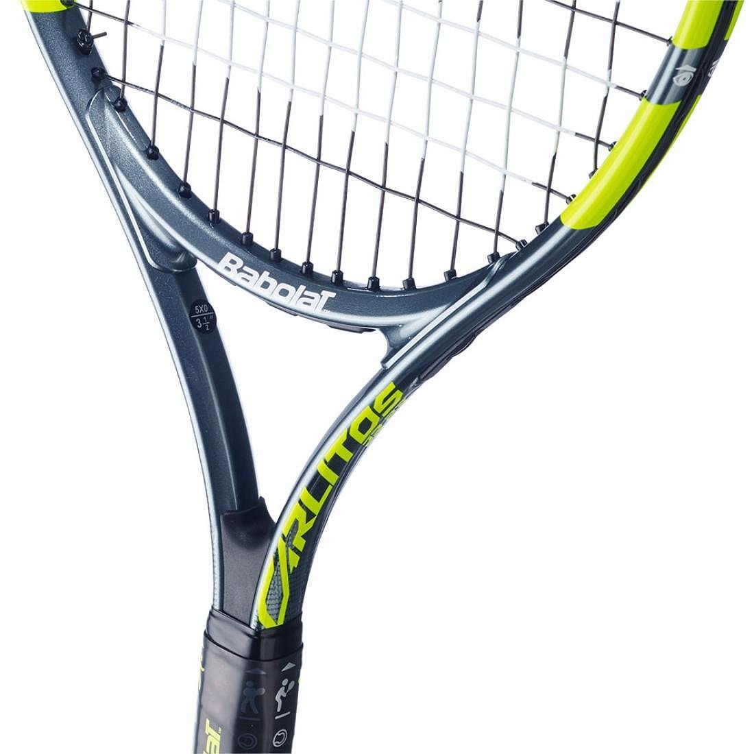 Тенис ракета Babolat Carlitos Junior 23 CV за деца 6-8 г. лека и удобна, вдъхновена от Карлос Алкарас
