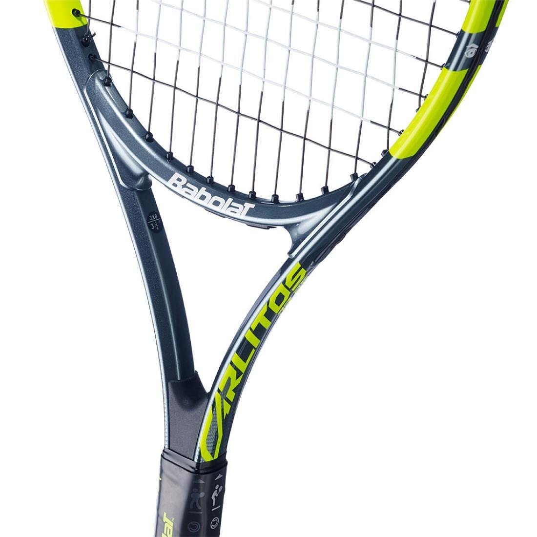 Тенис ракета Babolat Carlitos Junior 25 CV за деца 8-10 г., лека алуминиева рамка и вдъхновена от Карлос Алкарас