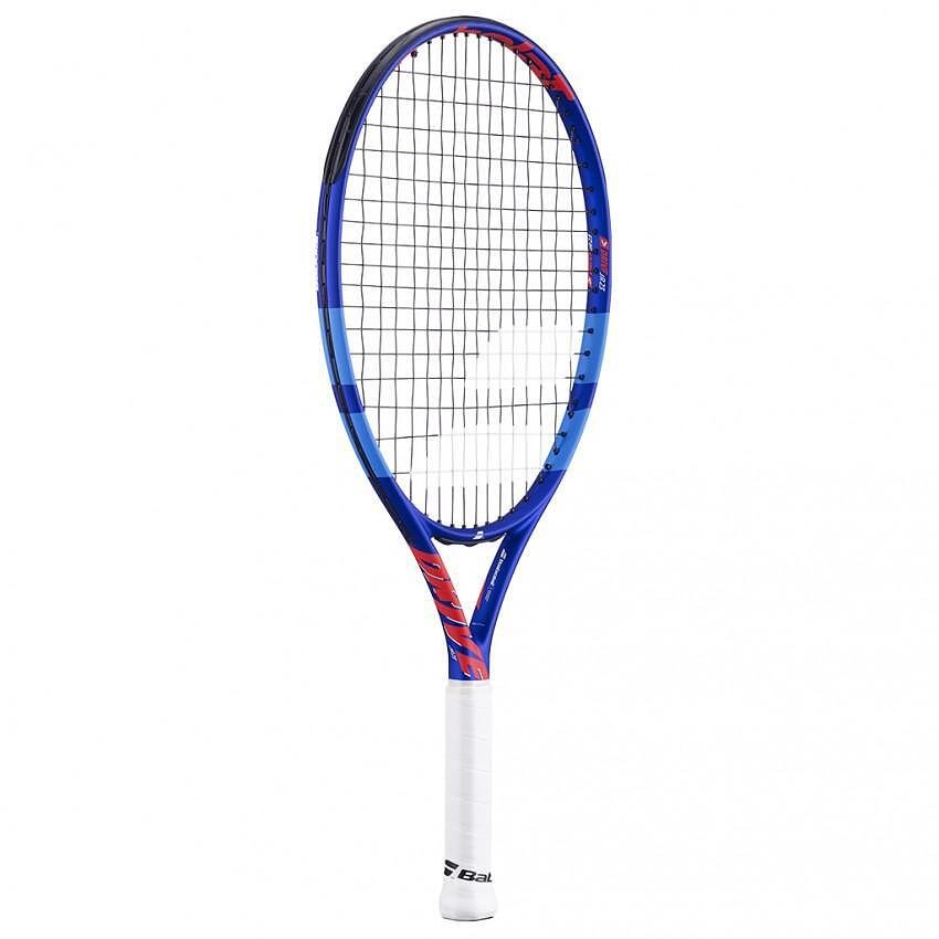 Babolat Drive Junior 23 tennis racket for children 6-8 years old, blue, lightweight and comfortable for learning