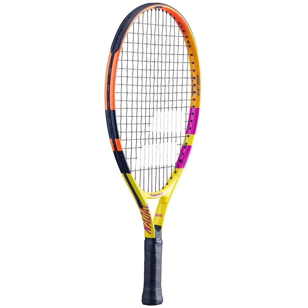 Tennis racket Babolat Nadal Junior 19 for children 4-5 years old, lightweight and comfortable for beginner young tennis talents