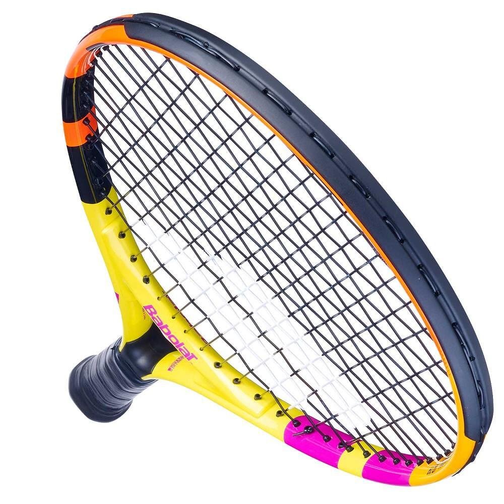 Tennis racket Babolat Nadal Junior 19 for children, a lightweight and comfortable kids' tennis racket for beginner champions