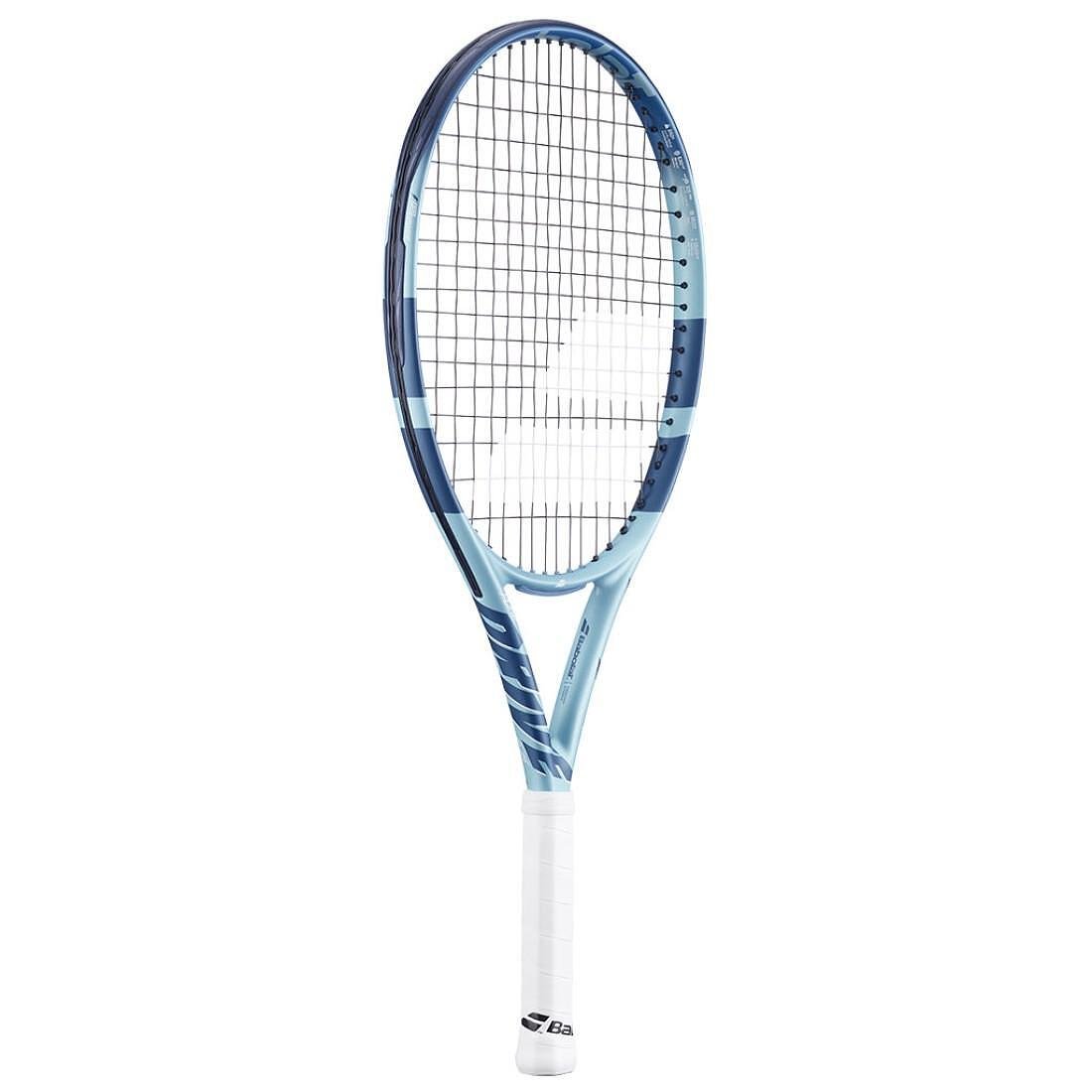 Tennis racket Babolat Pure Drive Junior 25 Gen11 Light Blue for young competitors, light and powerful