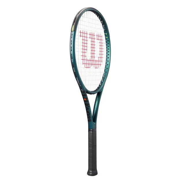 Wilson Blade 104 V9 tennis racket with Emerald Night Green finish, control, stability and a large sweet spot for competitors