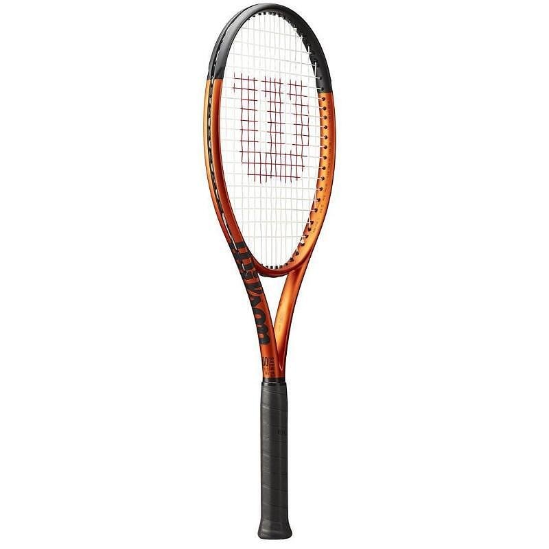 Tennis racket Wilson Burn 100 V5 – a powerful pre-strung racket for advanced players, precision and control.
