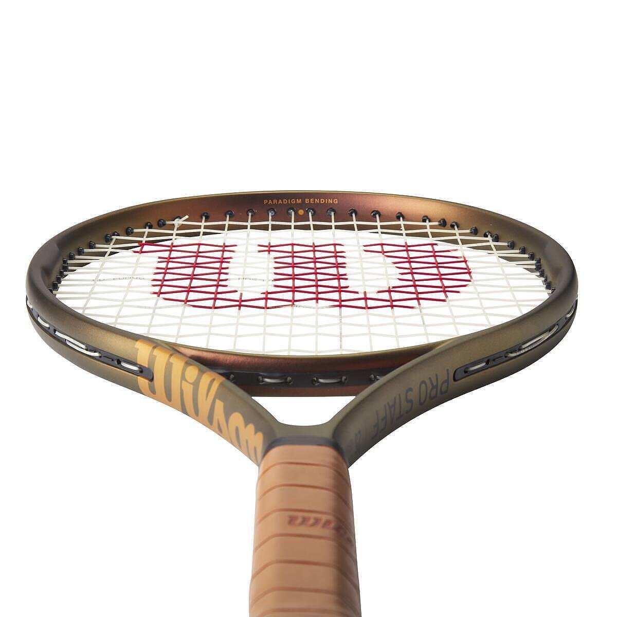 Wilson Pro Staff 26 V14 tennis racket for young players with precision, control, and graphite construction
