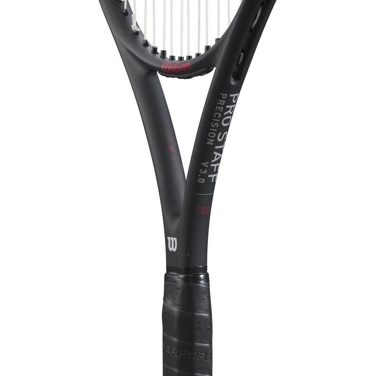 Тенис ракета Wilson Pro Staff Precision 100 с матова графитна рамка и BLX технология за комфорт и стабилност