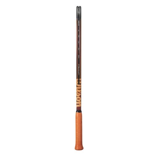 Wilson Pro Staff X V14 tennis racket in Desert Bronze with a wide sweet spot and classic Pro Staff feel