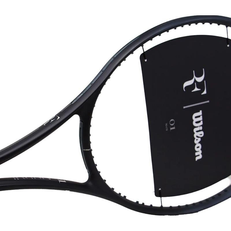 Wilson RF 01 16x19 tennis racket - Wilson RF design, control and maneuverability for modern play and tennis equipment.