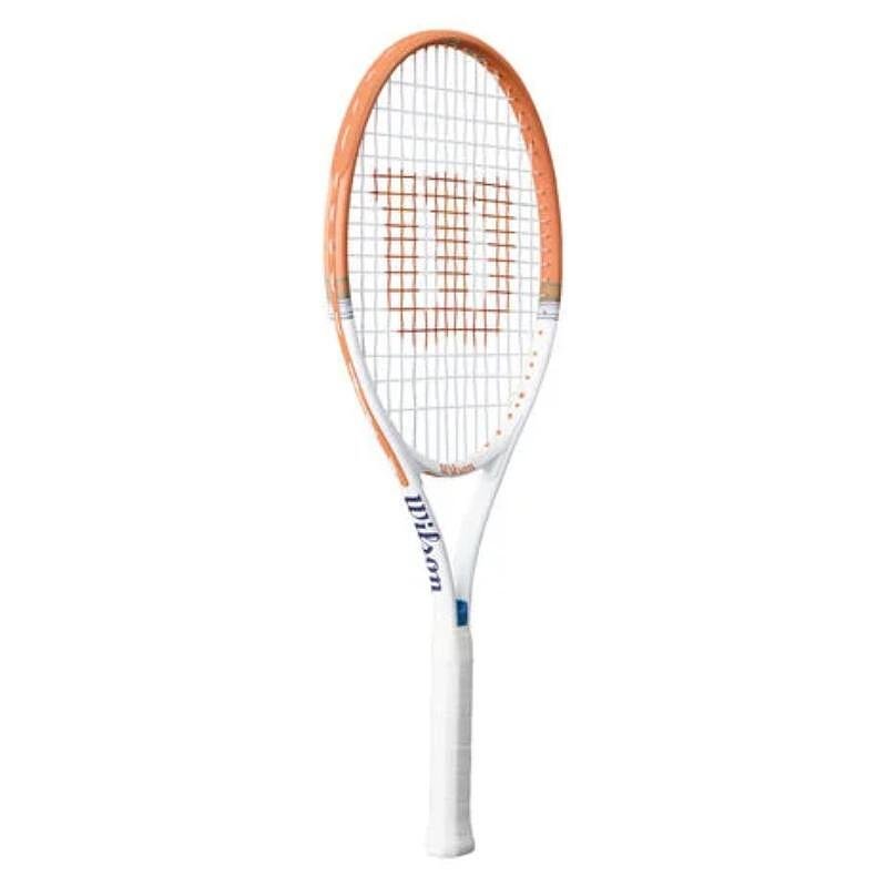 Wilson Roland Garros 2026 Elite 25 tennis racket for kids, a lightweight and comfortable starter racket with bumper guard