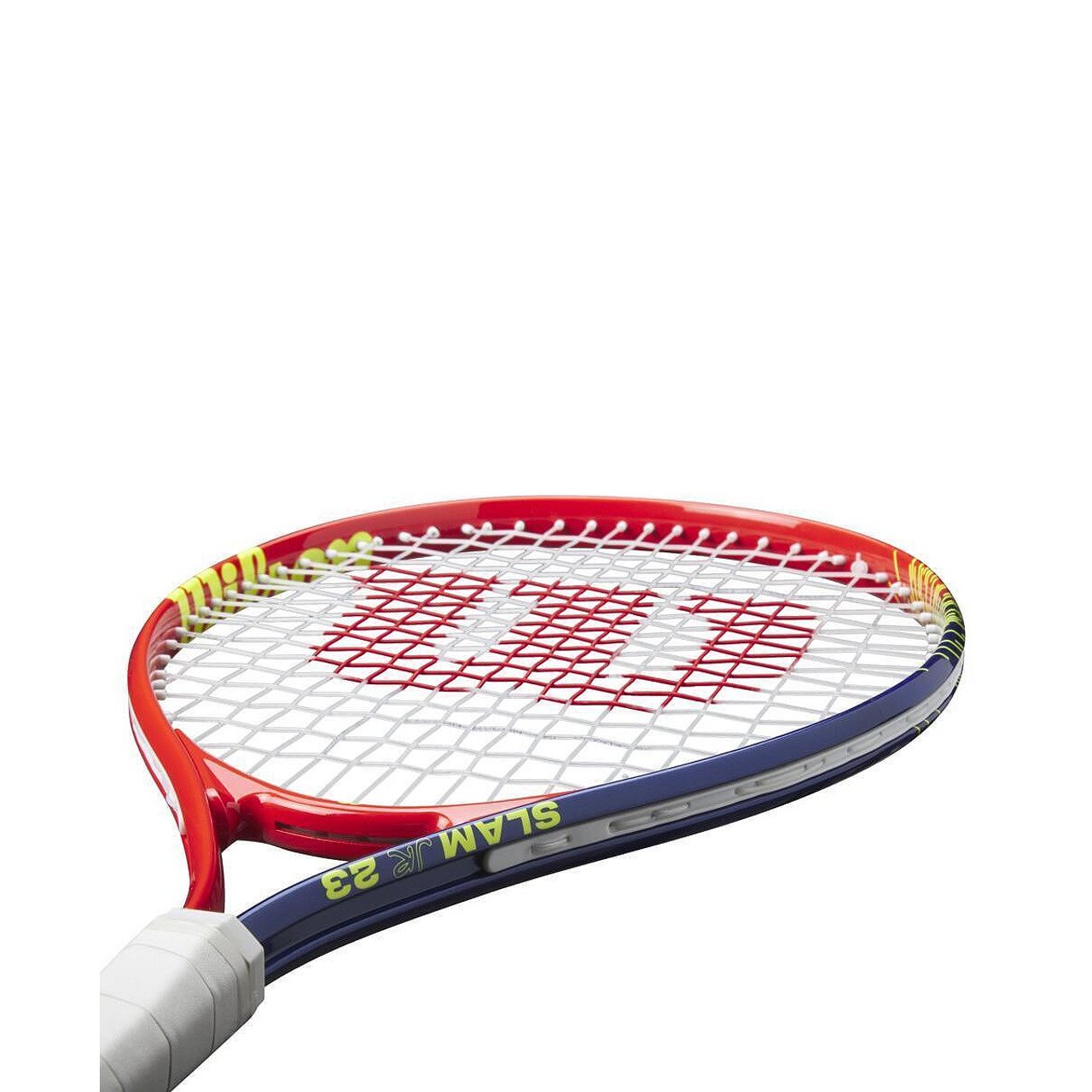 Тенис ракета Wilson Slam Jr 23 Boys за начинаещи момчета, лека и стабилна Wilson ракета с AirLite Alloy рамка