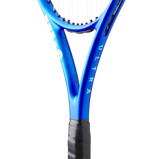Wilson Ultra Team V5 tennis racket for explosive power, easy play, and a wider sweetspot for intermediate players.