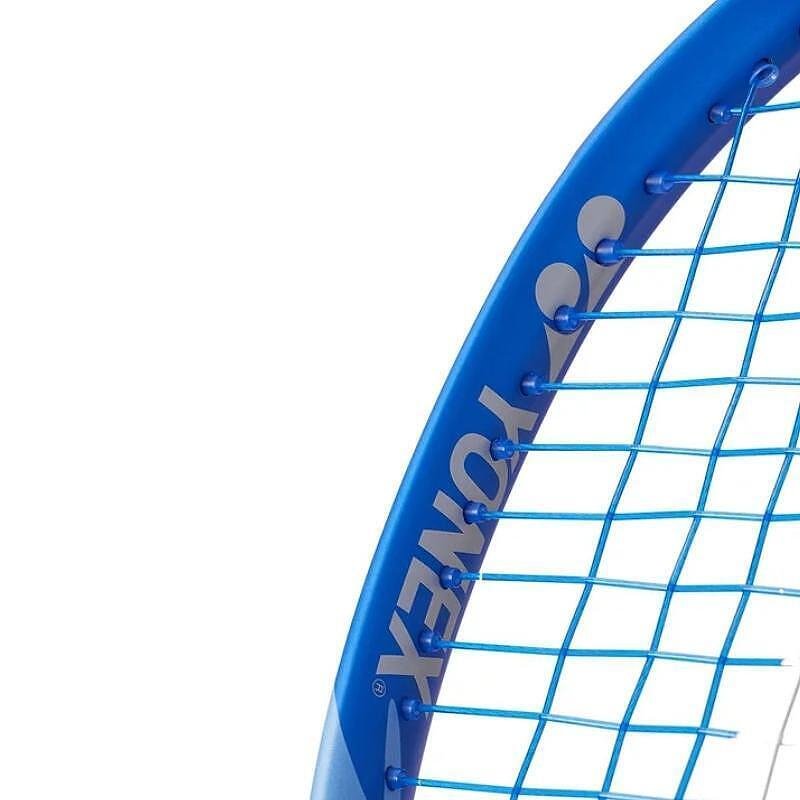Yonex EZONE ALPHA Blast Blue 2025 tennis racket, light and powerful with maximum comfort for juniors and recreational players