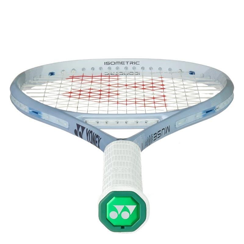 Тенис ракета Yonex Muse 100L Pearl Silver, стилна и лека ракета за комфортна игра и плавен замах