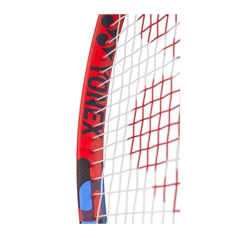 Yonex VCORE 100 Scarlet tennis racket – red tennis racket with precise control and a 100 sq. in. head