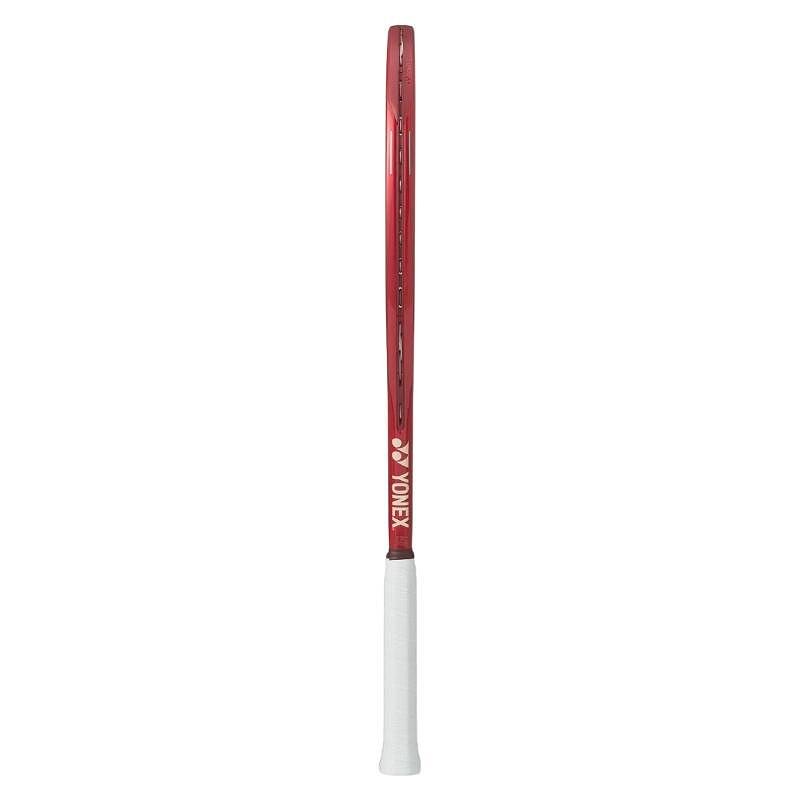 Yonex VCORE 100 Ruby Red tennis racket – a powerful Yonex tennis racket for control, spin, and a solid strike.