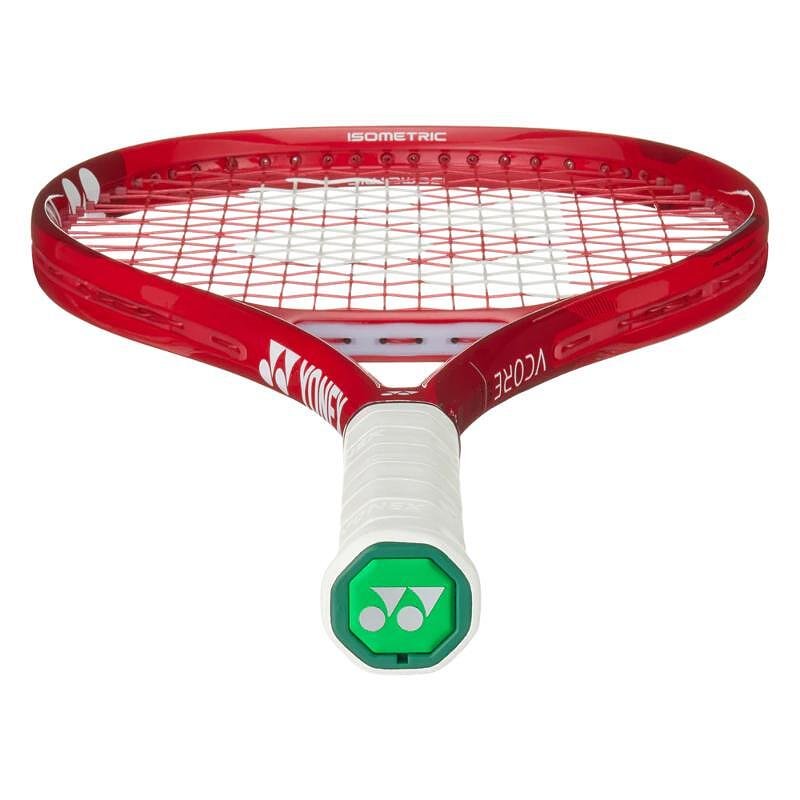 Tennis racket YONEX VCORE 26 Ruby Red Junior, lightweight junior racket with aerodynamic spin and control
