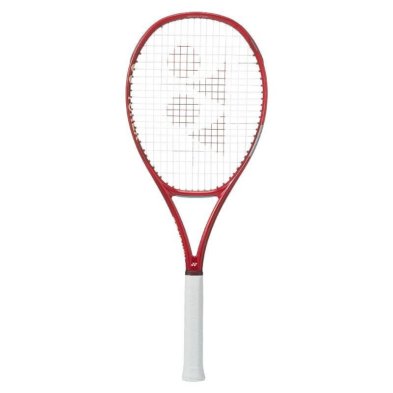 Yonex VCORE 98 Ruby Red tennis racket for spin, control and precision