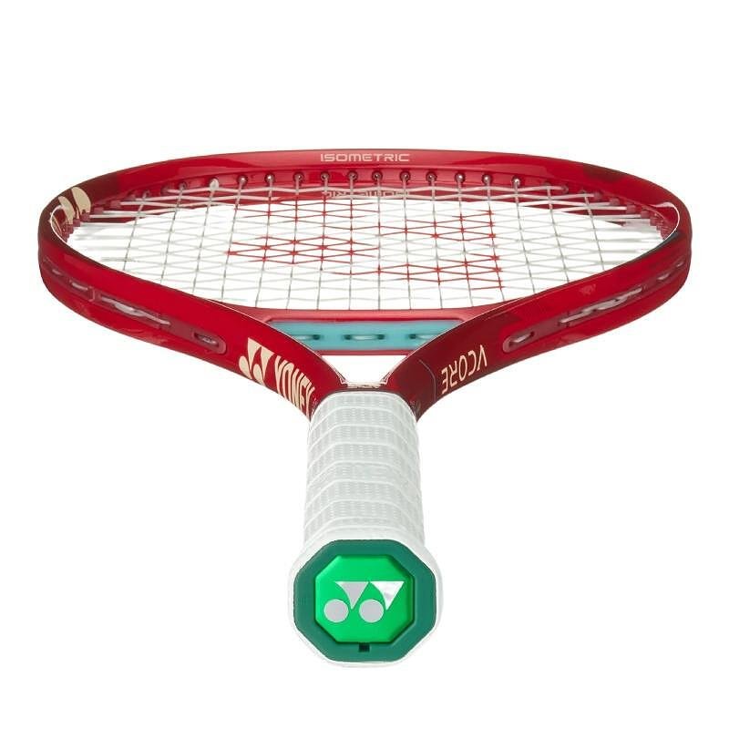 Yonex VCORE 98 Tour Ruby Red tennis racket - Yonex VCORE 98 for control, stability, and topspin