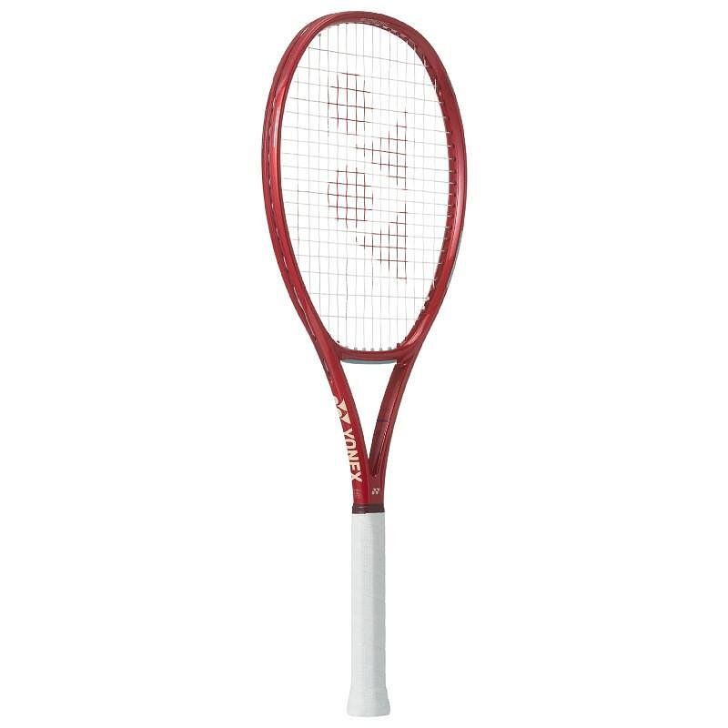 Yonex VCORE 98L Ruby Red tennis racket, lightweight and stable for topspin and comfort; tennis rackets, yonex vcore 98