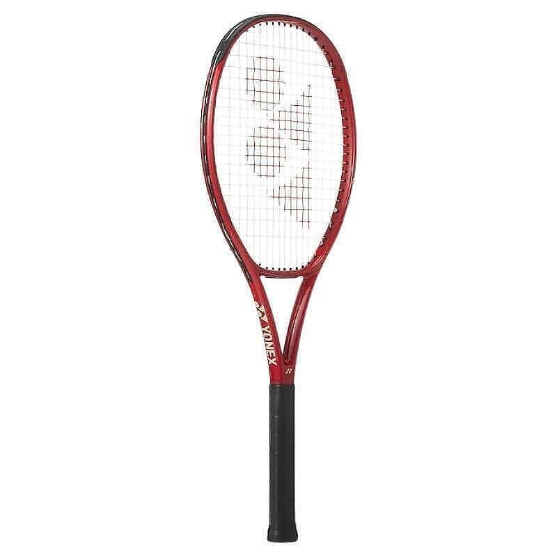 Yonex VCORE PLAY Ruby Red tennis racket, lightweight 265 g racket for spin and control