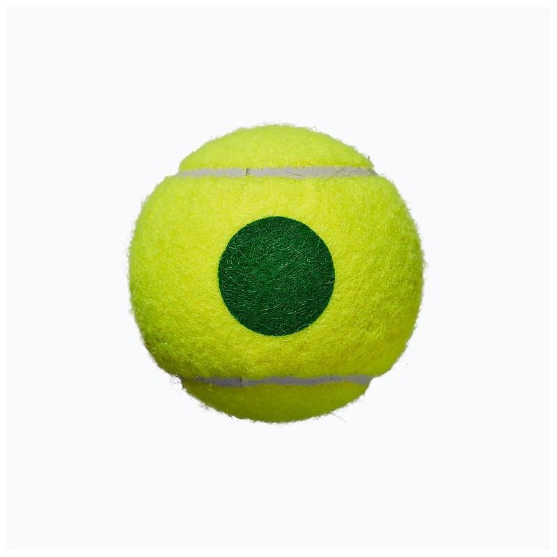 Тенис топки Wilson Starter Green - 4 топки за тренировка, 25% по-бавни, с по-ниско отскачане за усъвършенстване на играта.