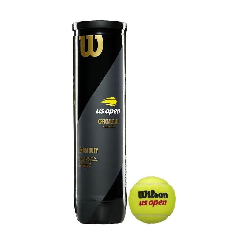 Тенис топки WILSON US OPEN XD 4 BALL за тенис, официални all courts топки Wilson