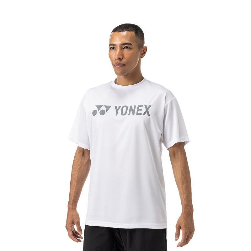 Тениска Yonex YM0046 Unisex White – бяла унисекс спортна тениска Yonex за комфорт и свобода на движение