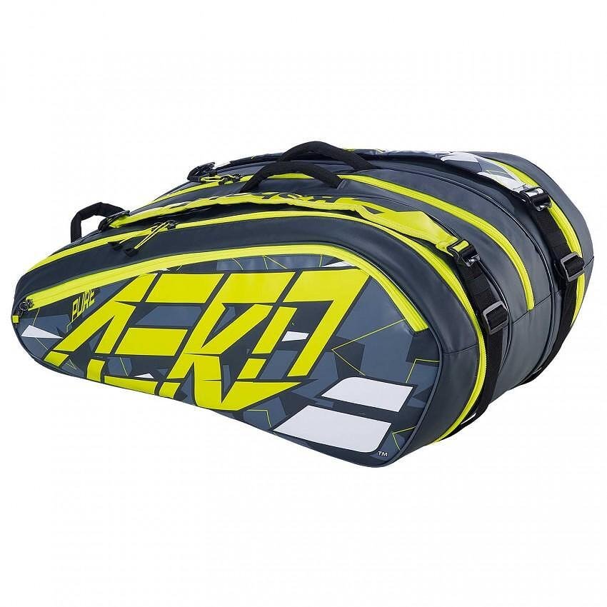 Babolat PURE AERO 2023 thermo bag - 12 rackets – stylish tennis bag for rackets with large capacity
