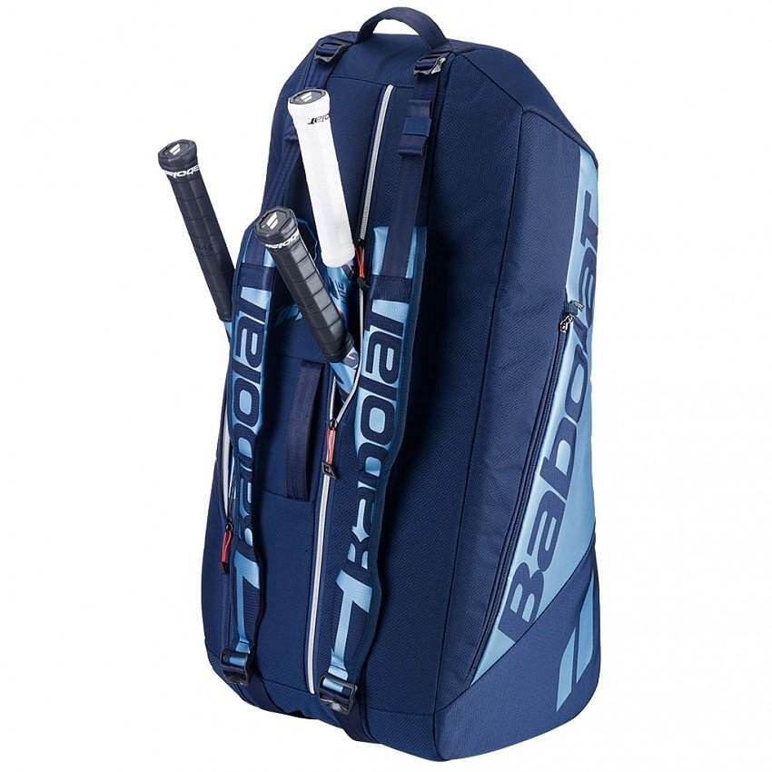 Termobag Babolat RH6 PURE DRIVE 2025 - 6 rachete, geantă de tenis albastră pentru protecție optimă a rachetelor