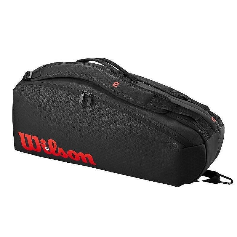 Термобег Wilson Clash V3 - 6 ракети, стилен тенис сак Wilson за 6 ракети и тенис екипировка