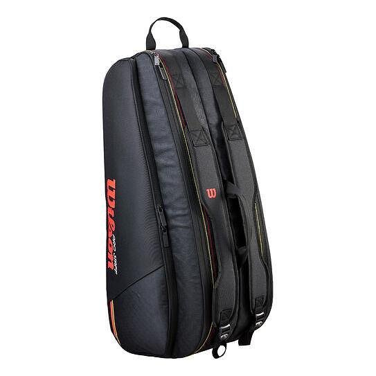 Термобег Wilson Pro Staff Tour - 6 ракети, тенис сак за 6 ракети и тенис екипировка с емблематичен Wilson дизайн