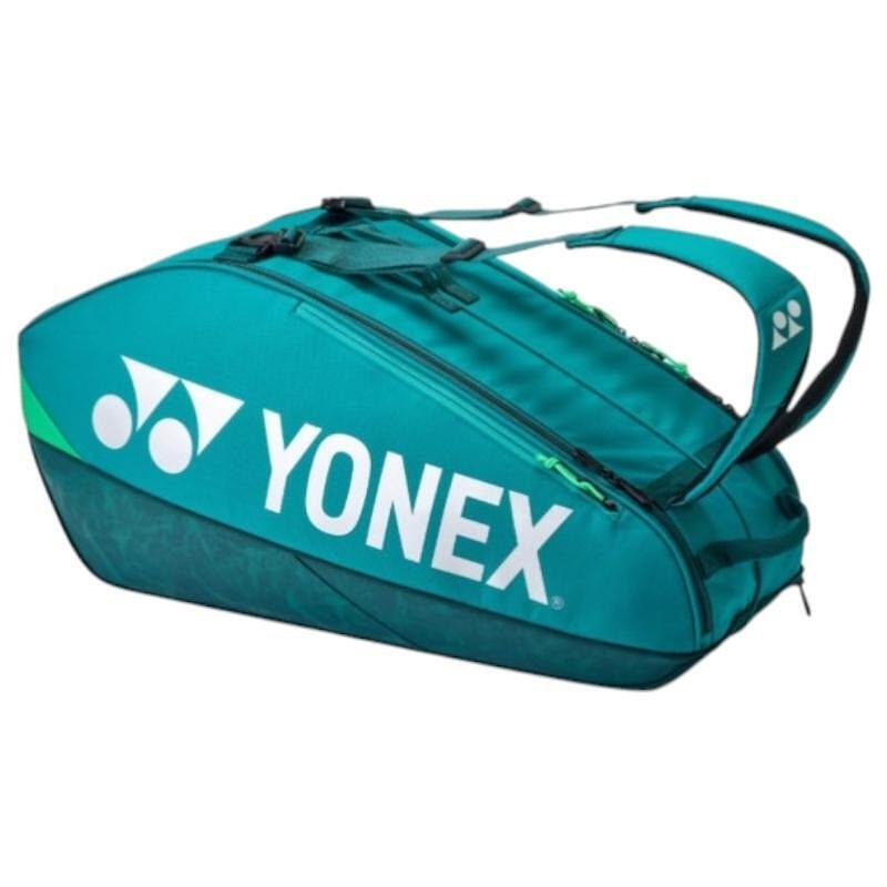 Термобег YONEX PRO BAG Dark Green - 6 ракети, тенис сак за ракети и екипировка, Yonex, тенис раница