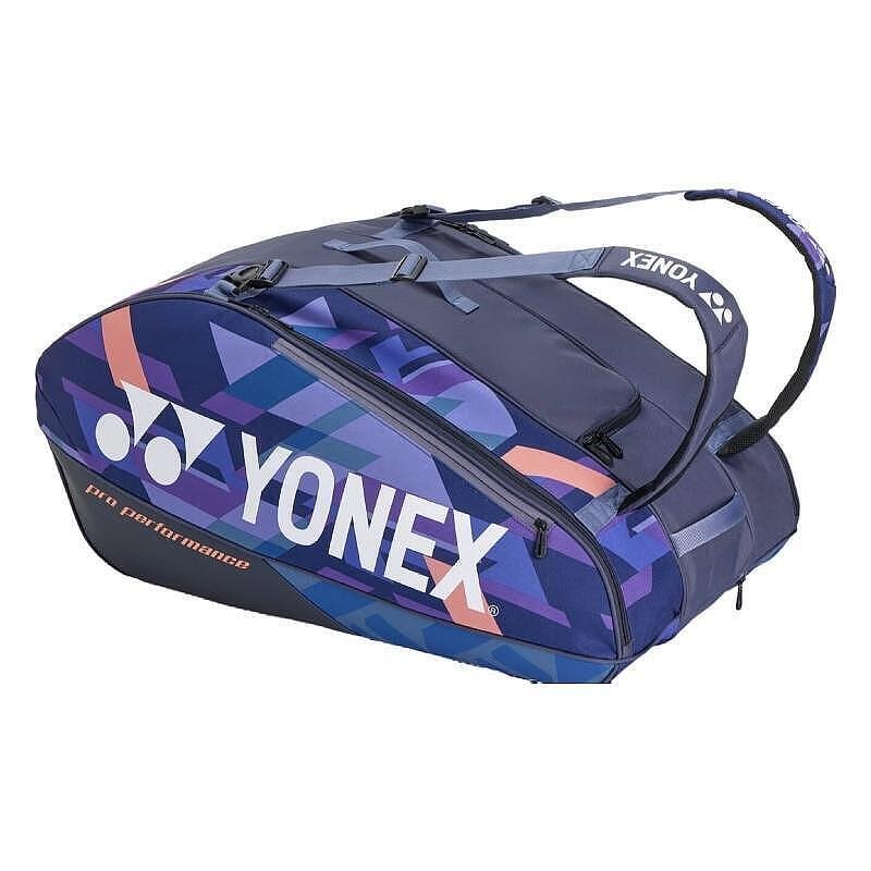 Термобег YONEX PRO BAG Midnight Navy - 12 ракети, тенис сак с термо отделение за ракети и кордаж