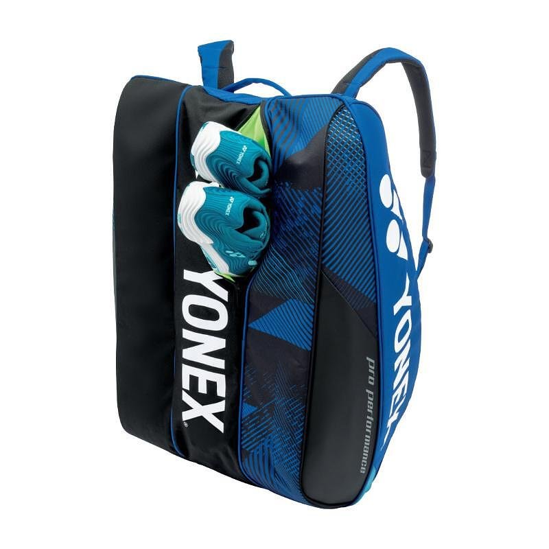 Termobag YONEX PRO BAG Cobalt Blue - 12 rachete, geantă de tenis pentru rachete, încălțăminte și echipament