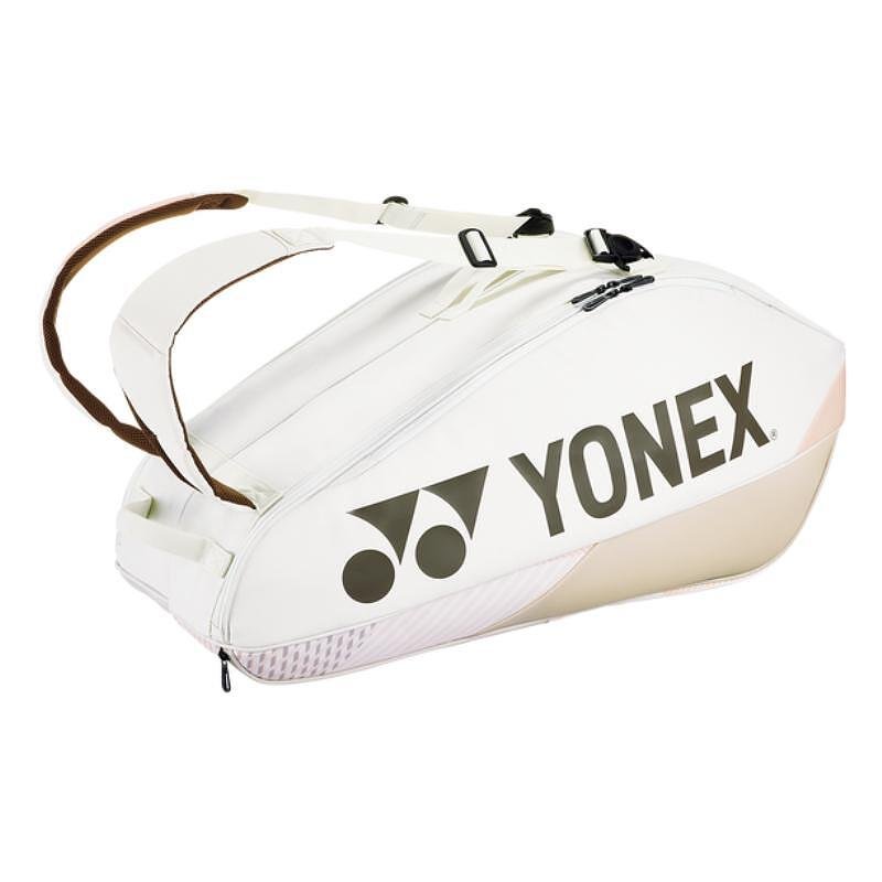 Thermobag YONEX PRO BAG Sand Beige - 6 rackets, tennis bag for up to 6 rackets and a shoe compartment