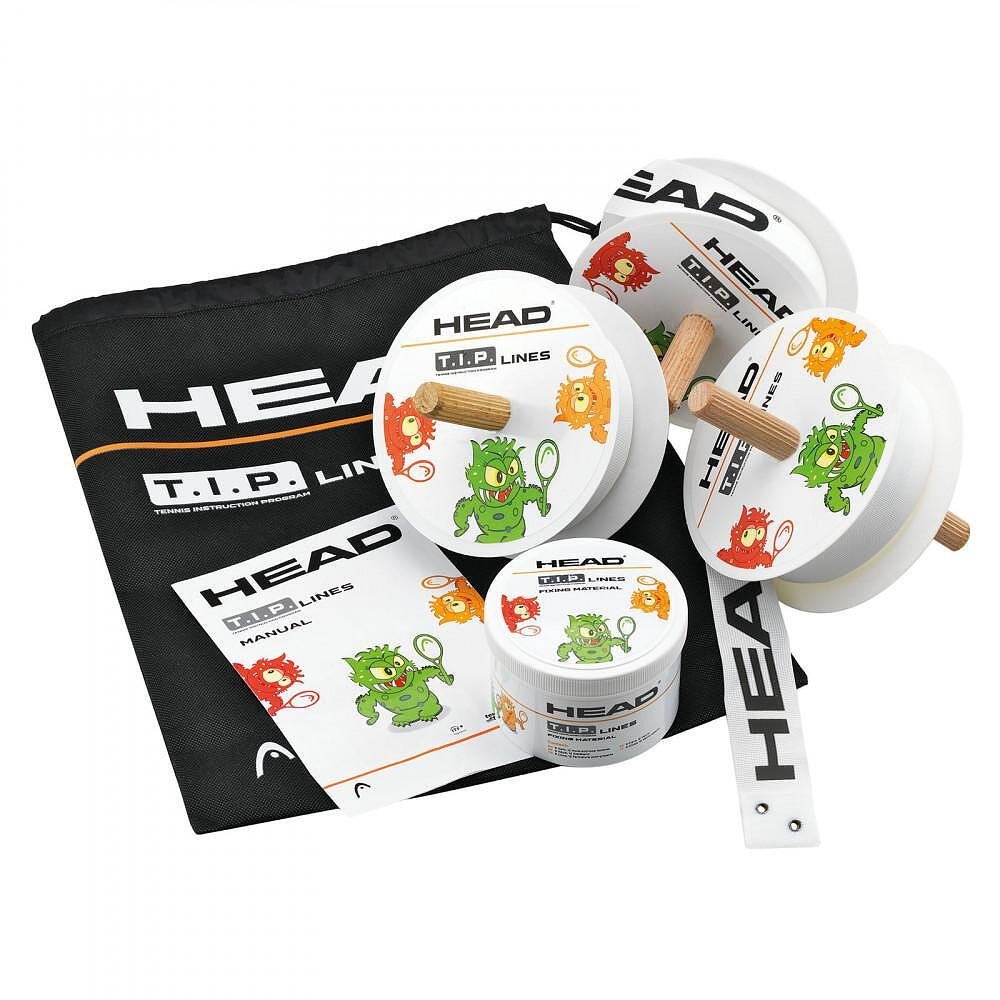 HEAD coaching lines for padel and tennis accessories, HEAD T.I.P. Lines training set