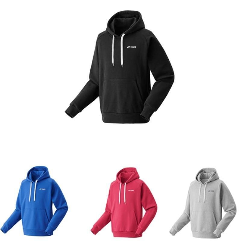 Горнище Yonex SWEAT HOODIE Unisex Gray – унисекс с качулка, удобно спортно горнище за тренировки и тенис екипировка.