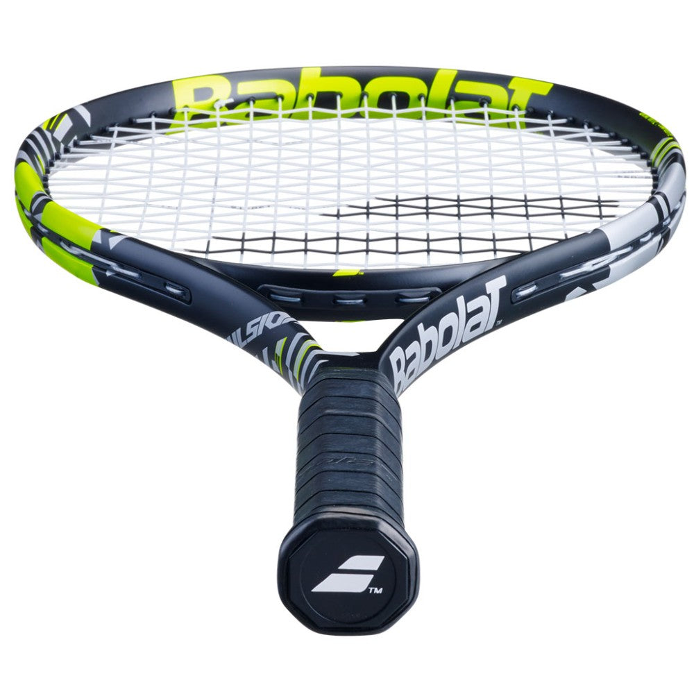 Тенис ракета Babolat Pulsion Tour с графитна конструкция за комфорт и контрол.