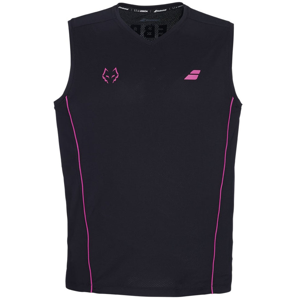 Men's Babolat Muscle Tank Juan Lebron Black
