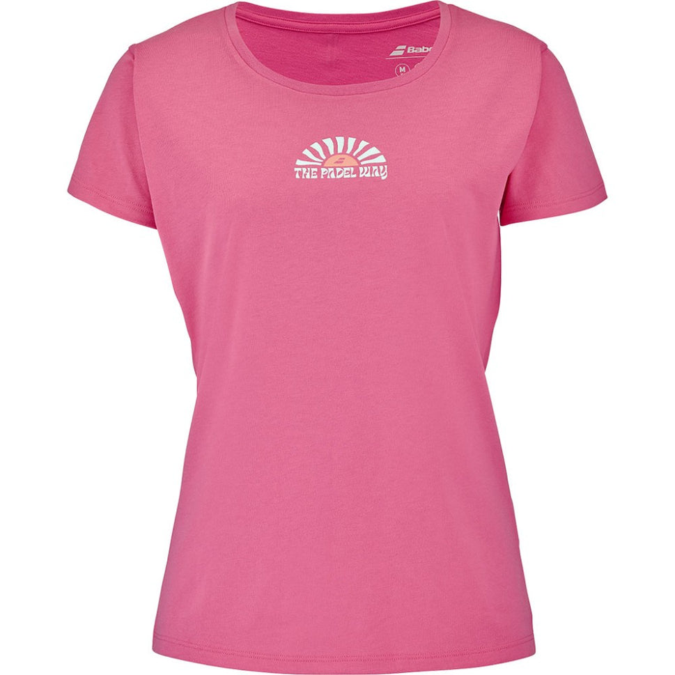 Дамска тениска Babolat Perf Cotton Sun Kissed Coral