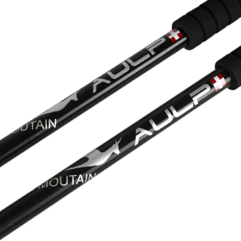 AULP All Mountain Black trekking poles