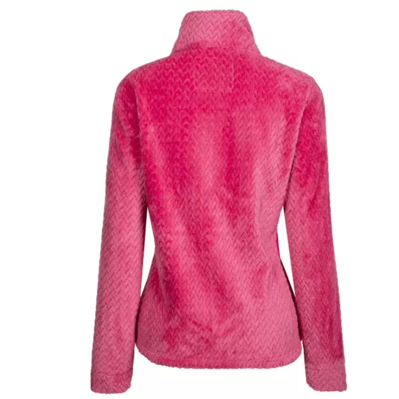 Women's fleece top AULP Becco Veste Polaire F Pink Flash