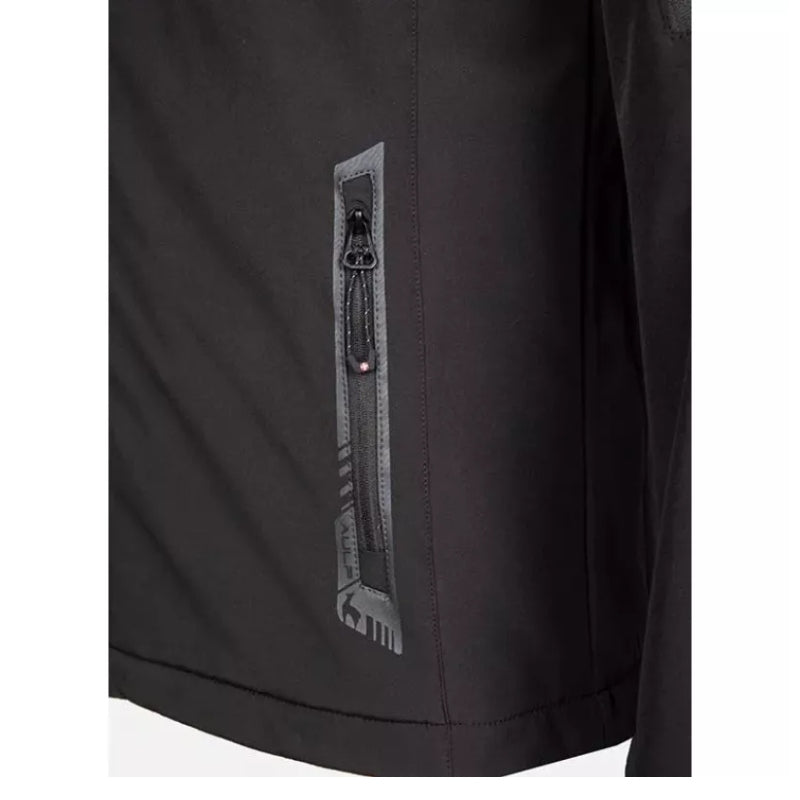 Men's AULP Nevim Softshell Black hiking jacket