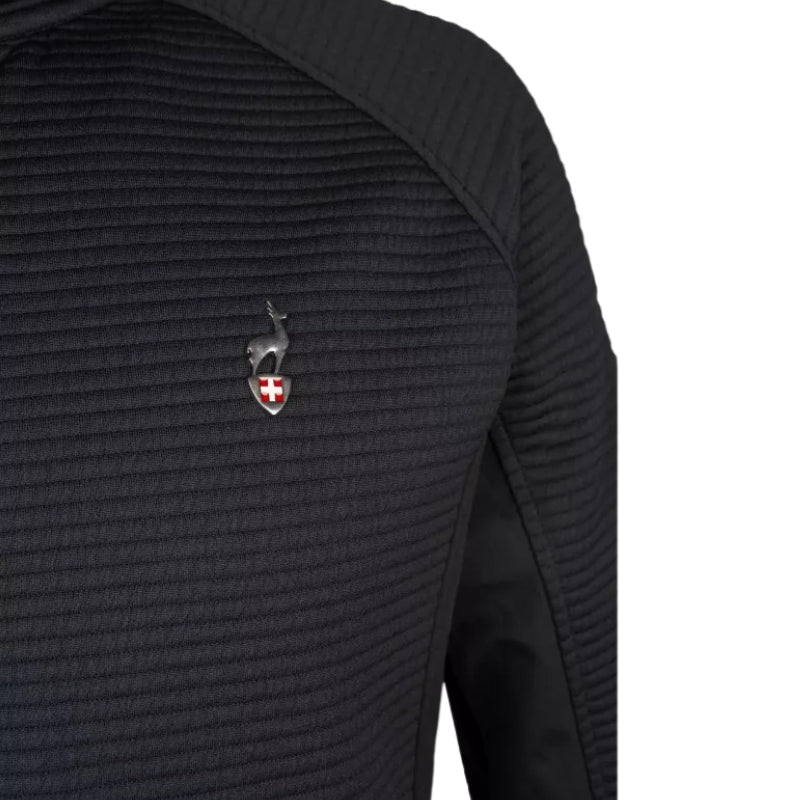 Men's full-zip top AULP Numix Black