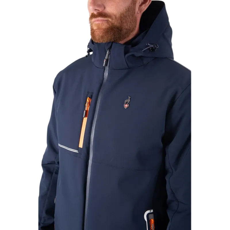 Men's ski jacket AULP Vagon Navy